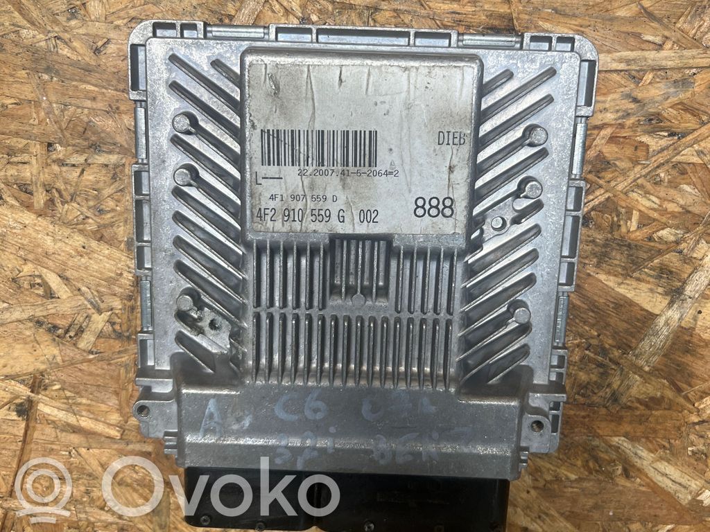 Engine control unit/module   6577837020,4F2910559G
