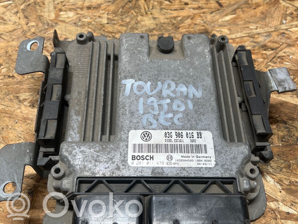 Engine control unit/module   03G906016BB,1039S04585,0281011479