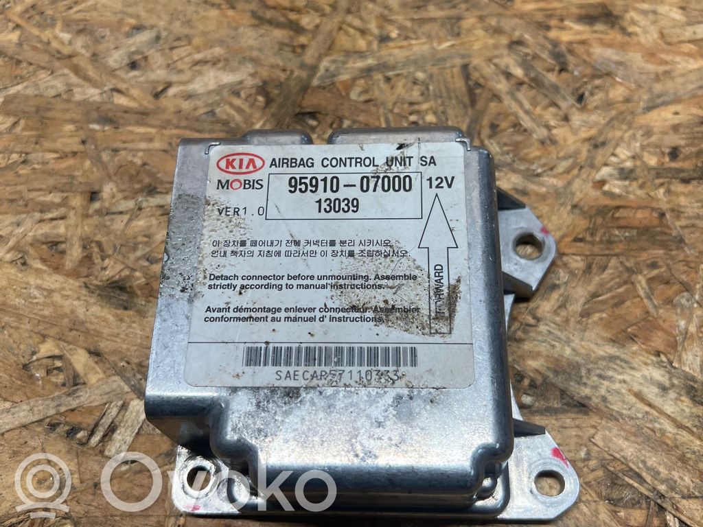Airbag control unit/module   9591007000,13039