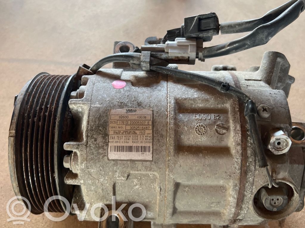 Nissan X-Trail T31 Kompresor / Sprężarka klimatyzacji A/C 