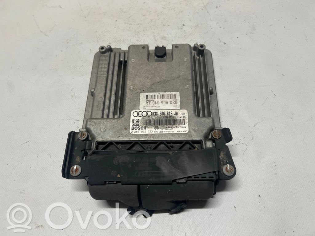 Engine control unit/module   03G906016JA,1039S19959,9L0906980,0281012723