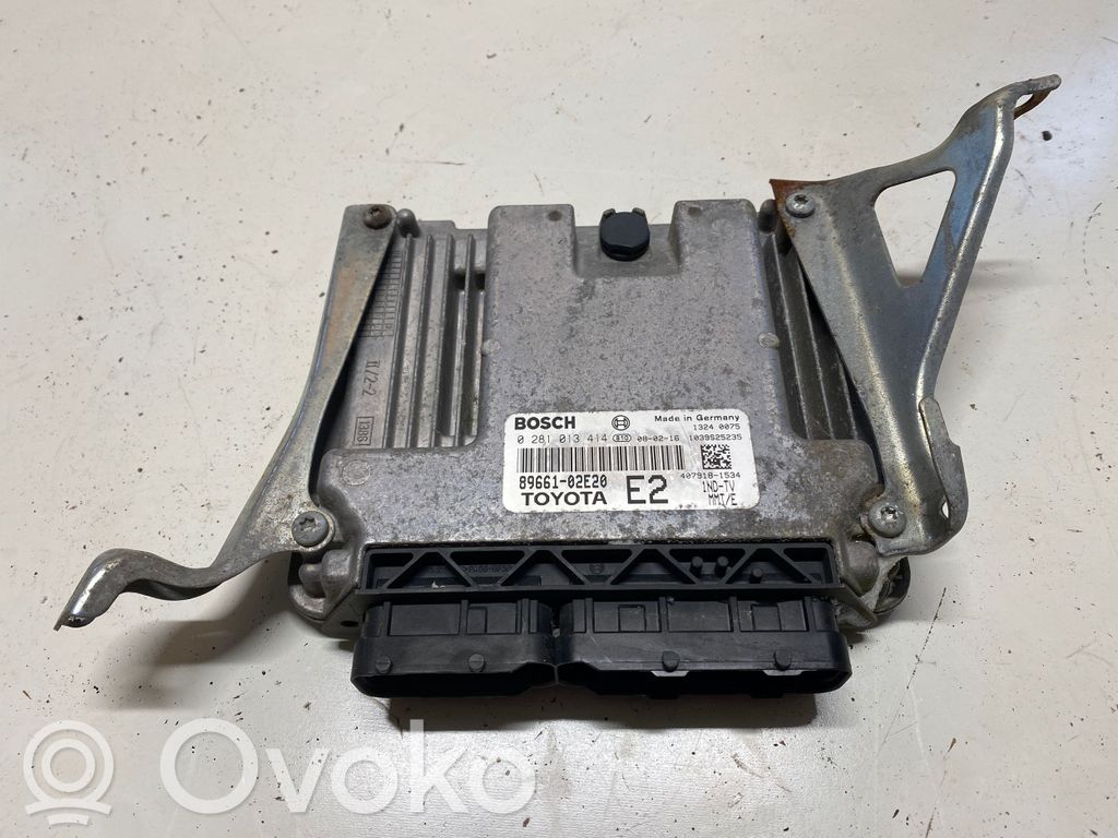 Toyota Auris 150 Sterownik / Moduł ECU 