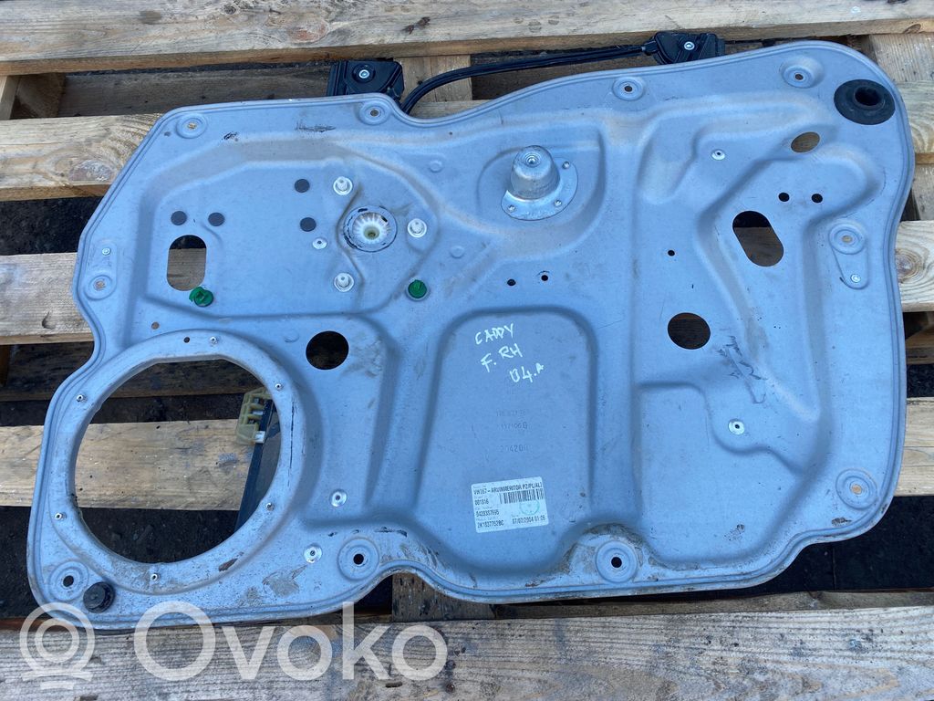 Volkswagen Caddy Etuikkunan nostomekanismi ilman moottoria 