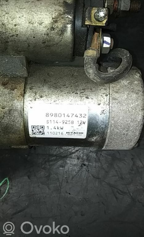 Стартер   8980147432,S114925B