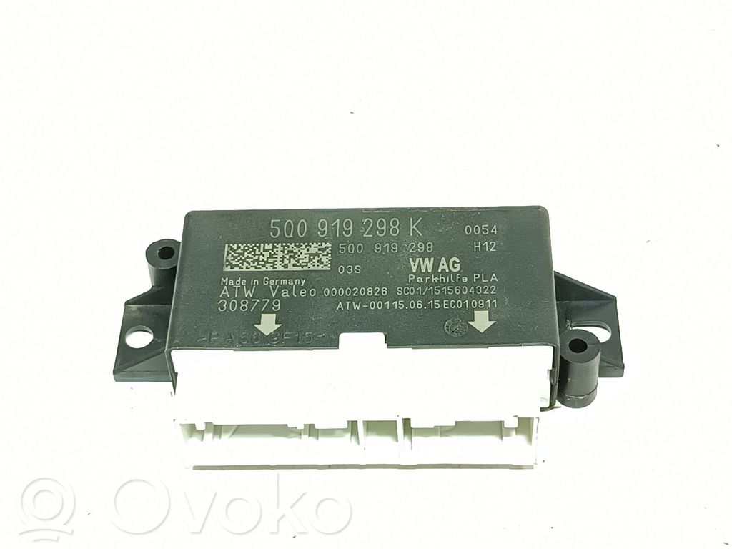 Volkswagen Golf VII Monitor del sensore di parcheggio PDC 