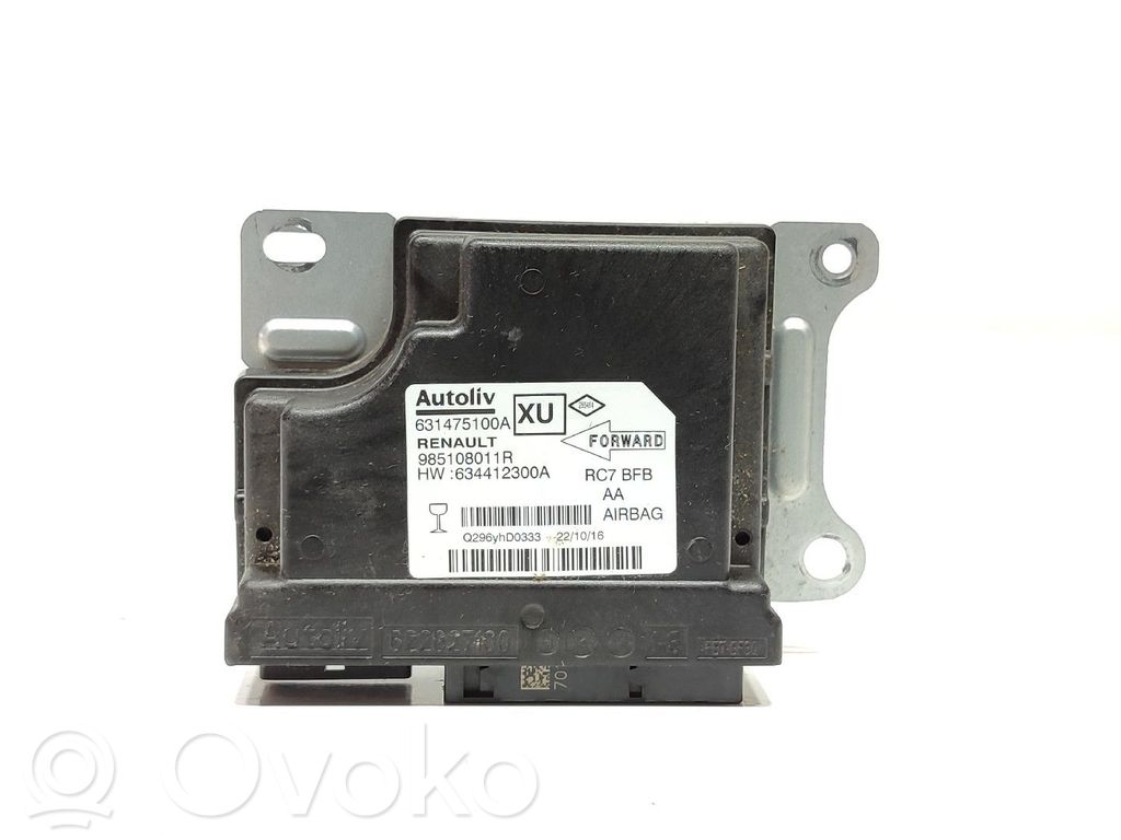 Airbag control unit/module   985108011R,AUTOLIV
