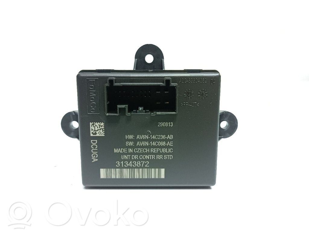 Door control unit/module   AV6N14C068AE,31343872,DEFEITORISCADO