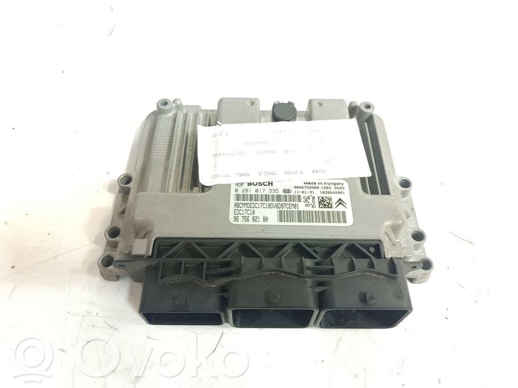 Engine control unit/module   9675682180,0281017335