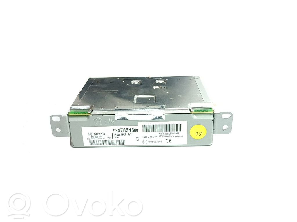 Peugeot 208 II Unitate principală radio/CD/DVD/GPS 
