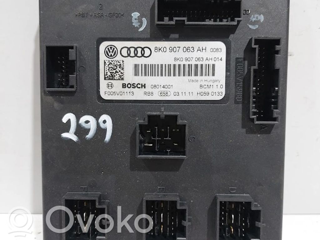 Audi A5 8T 8F Korin keskiosan ohjainlaite 