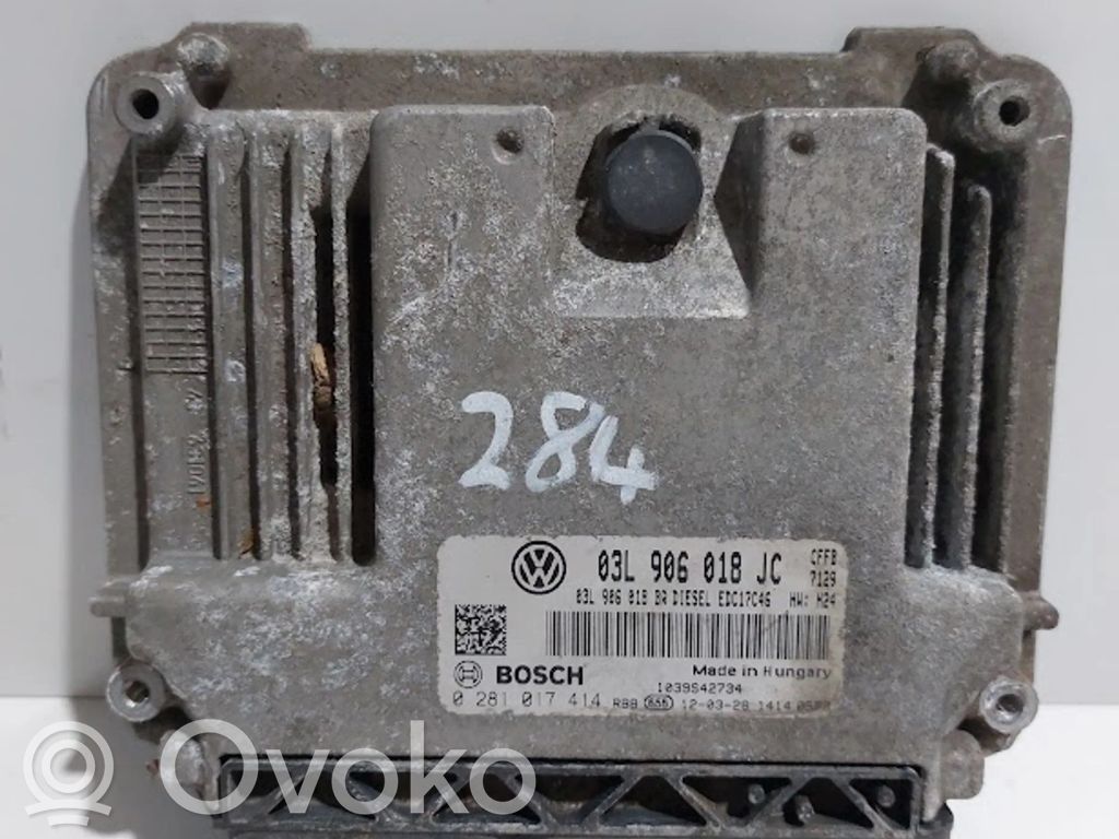 Skoda Superb B6 (3T) Engine control unit/module 