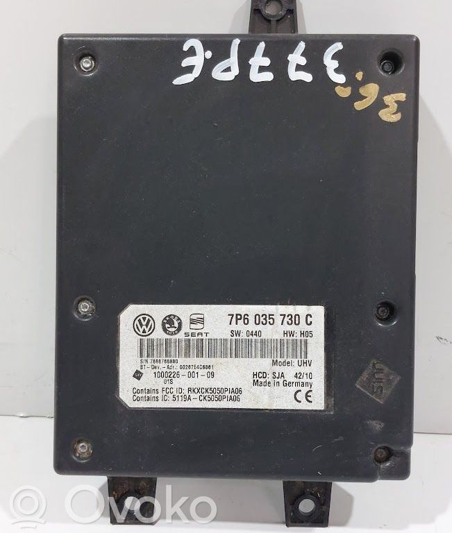 Skoda Superb B6 (3T) Phone control unit/module 
