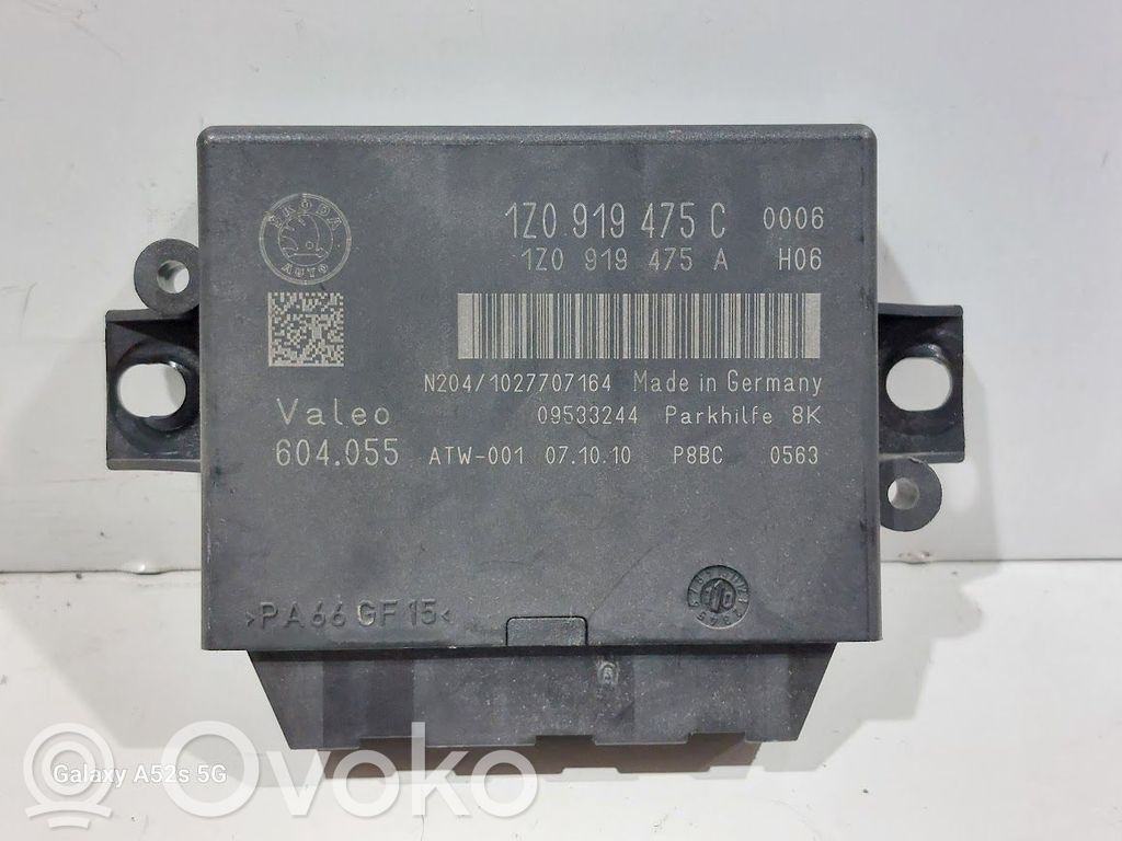 Skoda Superb B6 (3T) Steuergerät Einparkhilfe Parktronic PDC 