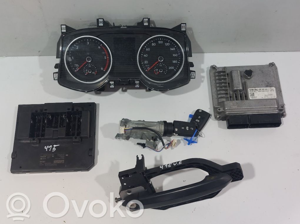 Volkswagen Crafter Engine ECU kit and lock set 