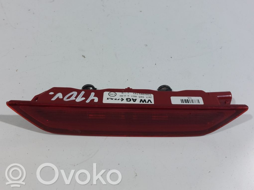 Volkswagen Caddy Third/center stoplight 