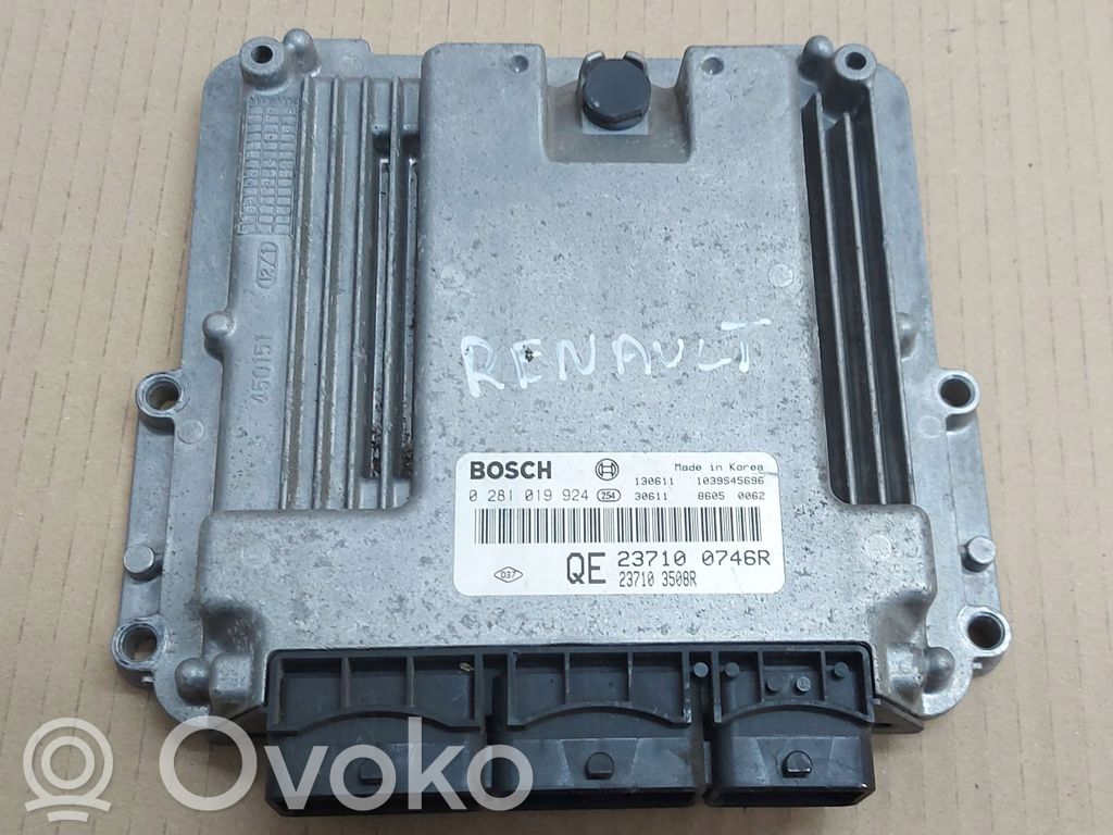 Renault Scenic I Moduł / Sterownik lusterek bocznych 