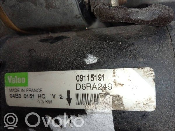 Starteris   D6RA249,9115191