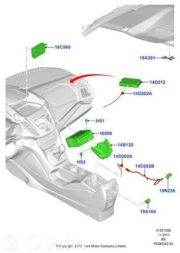 GPS navigation control unit/module   1853402