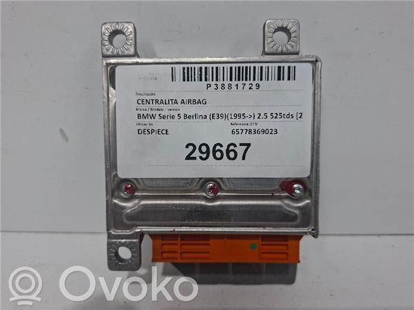 Airbag control unit/module   65778369023,13176801