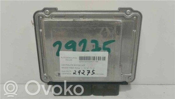 Skoda Fabia Mk2 (5J) Engine control unit/module ECU 