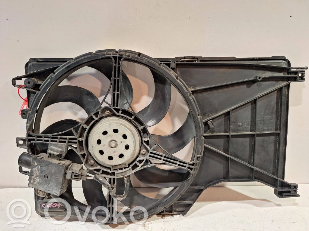 Opel Corsa E Elektrisks radiatoru ventilators 