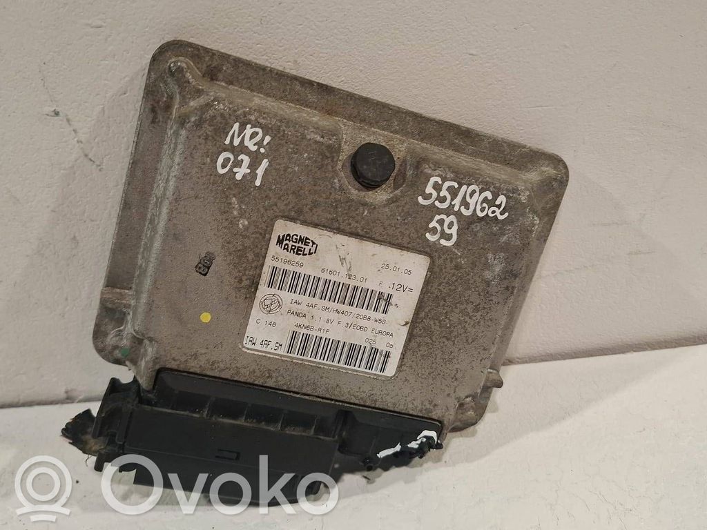 Fiat Panda II Engine control unit/module ECU 
