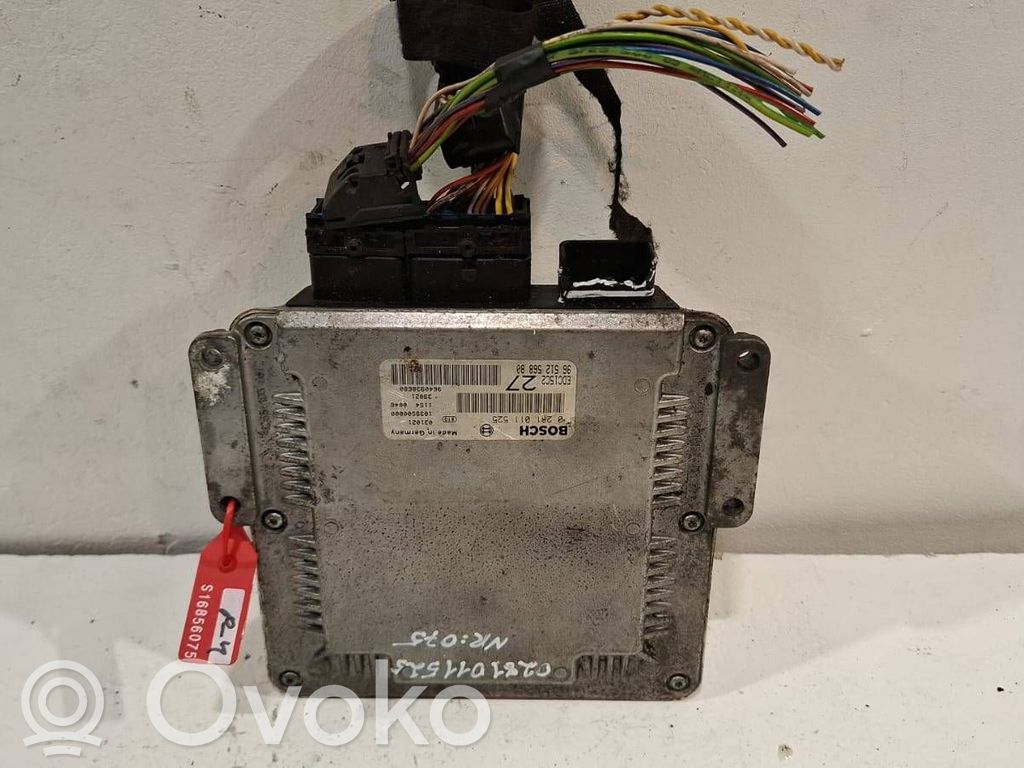 Peugeot 206 Engine control unit/module 