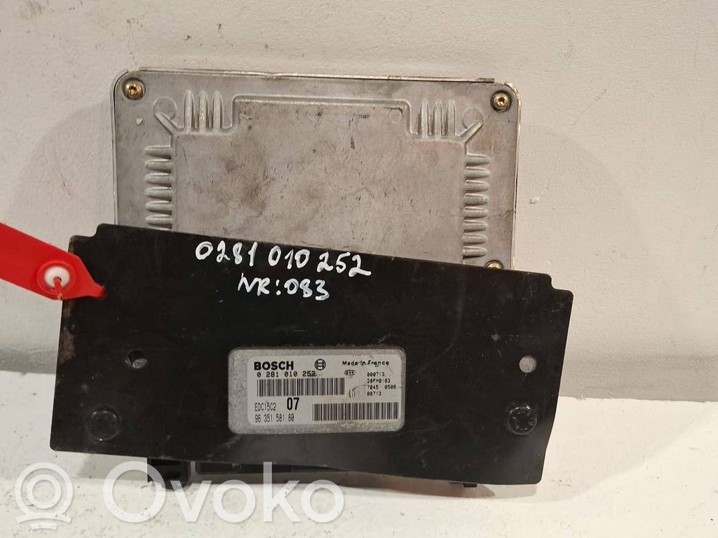 Peugeot 406 Engine control unit/module 