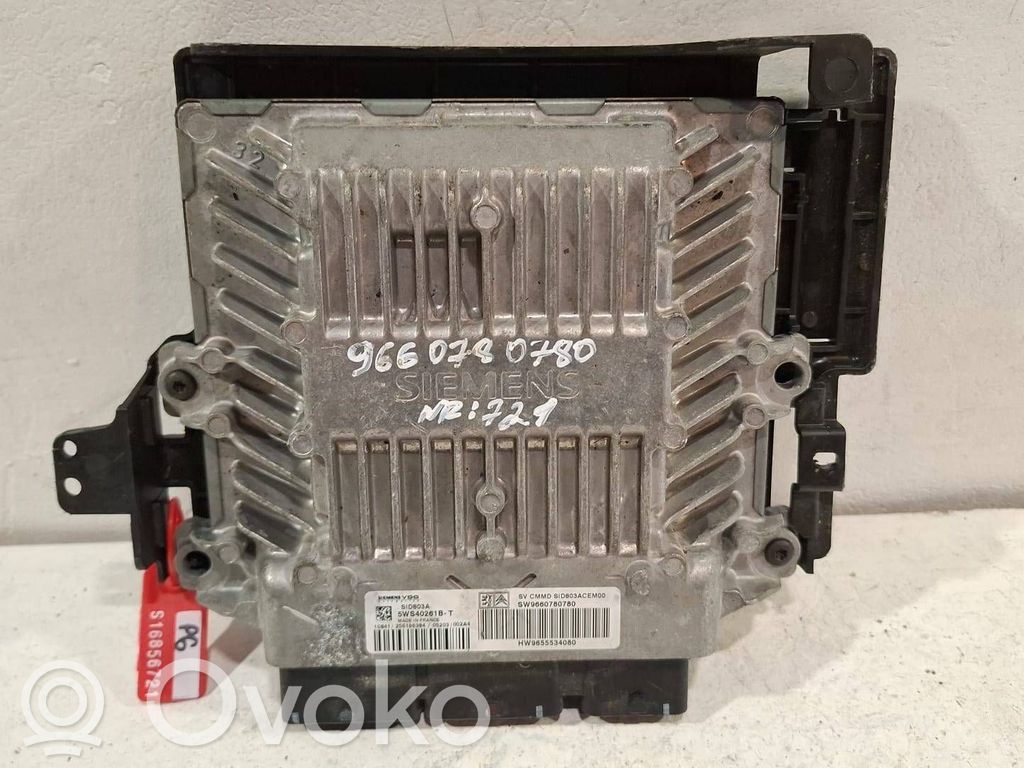 Peugeot 407 Engine control unit/module 