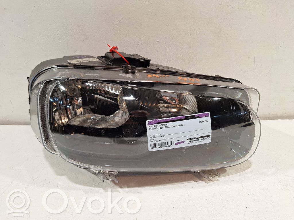 Citroen Berlingo Priekinis žibintas 