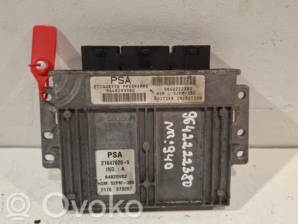 Citroen C3 Variklio valdymo blokas 