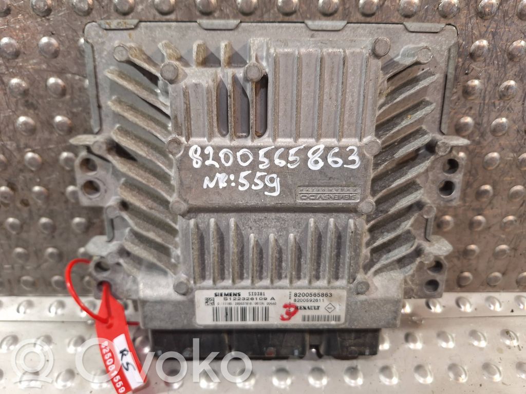 Engine control unit/module   S25081559,S122326109A,8200592611,8200565863
