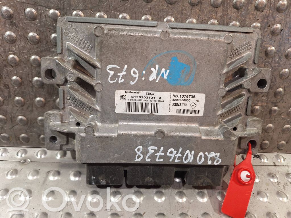 Engine control unit/module ECU   S25081673,S120202121A,8201076738