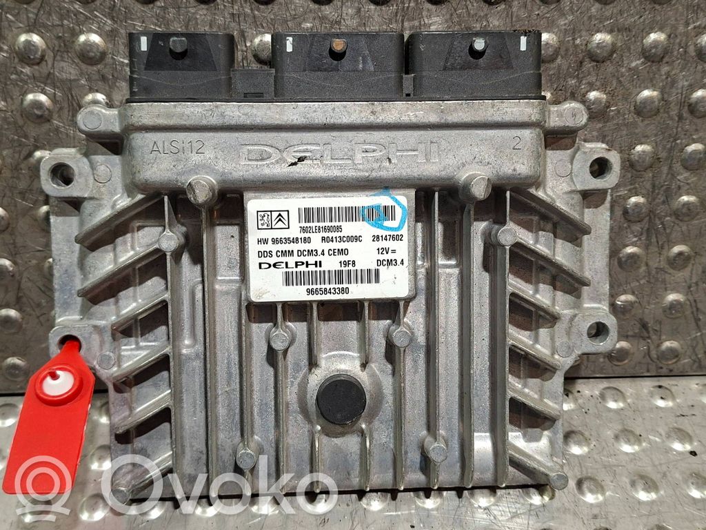 Citroen C5 Unitate/modul de control motor 