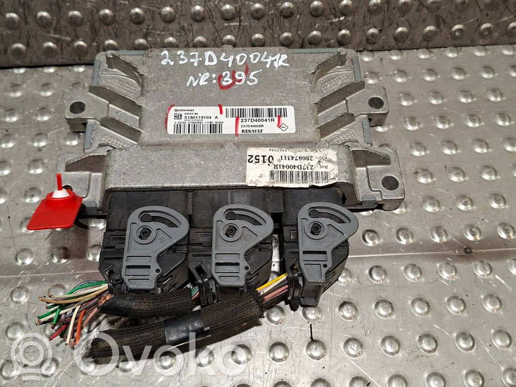 Renault Kangoo II Engine control unit/module 