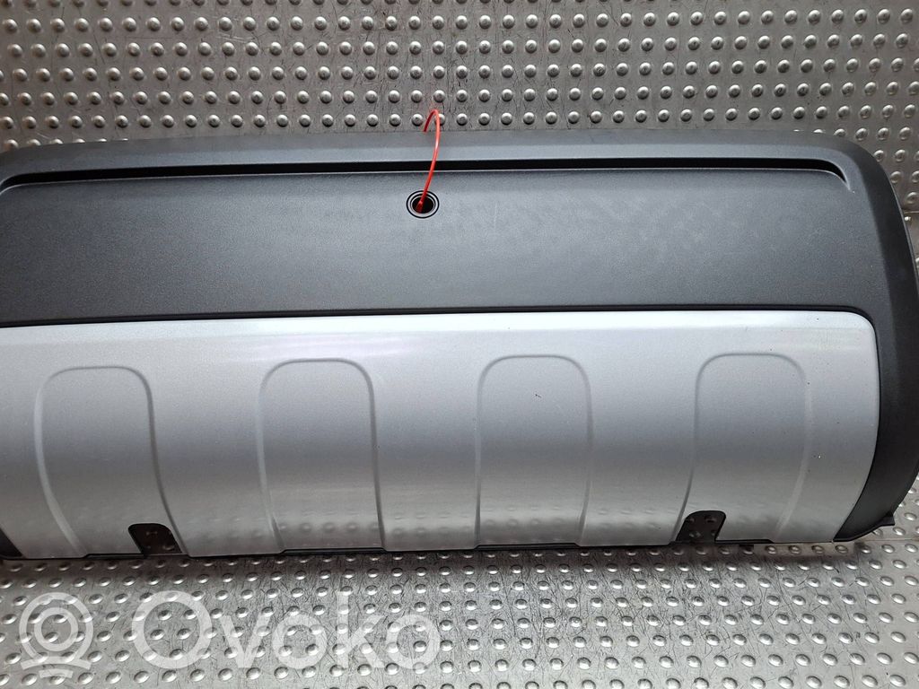 Fiat Panda III Moldura embellecedora de la barra del amortiguador trasero 
