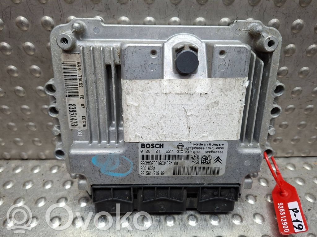 Citroen C4 I Engine control unit/module 