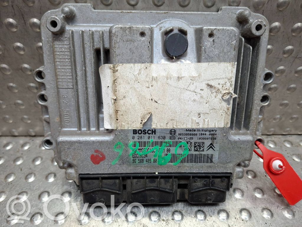 Citroen C4 I Engine control unit/module 