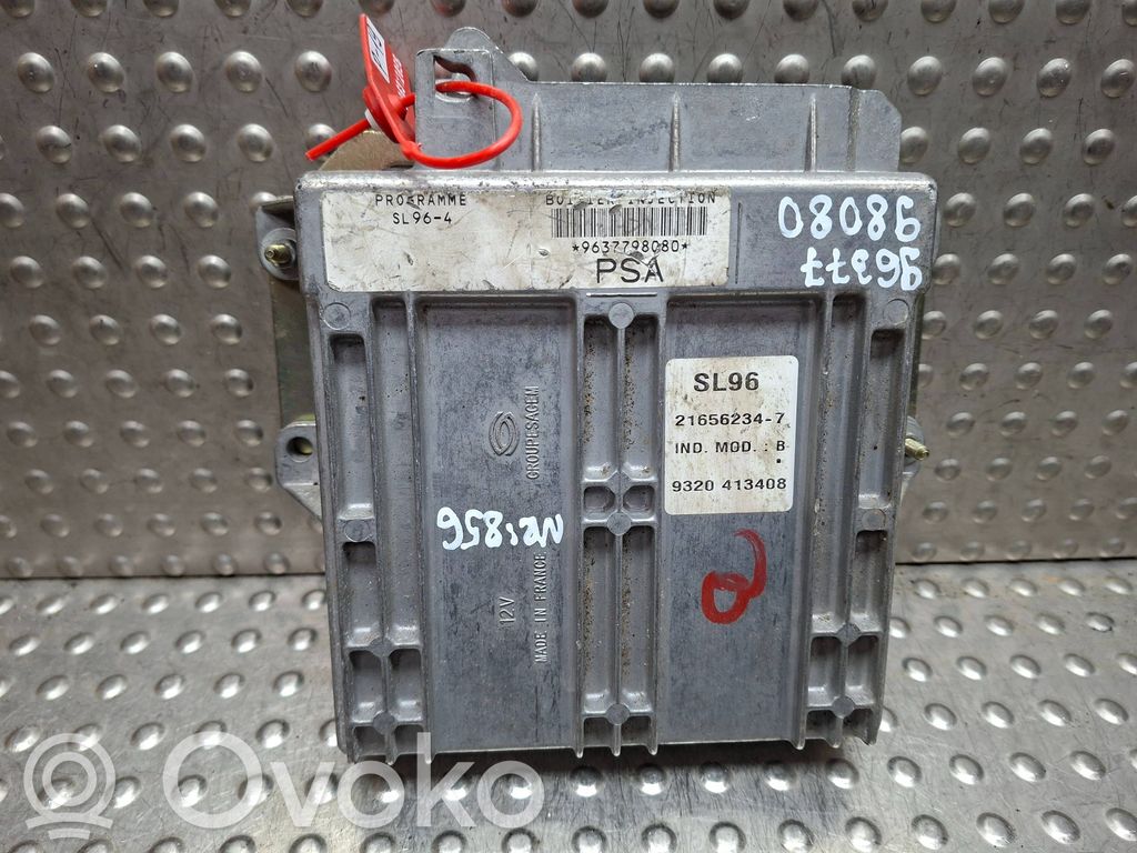 Engine control unit/module   S26312856,9637798080,216562347