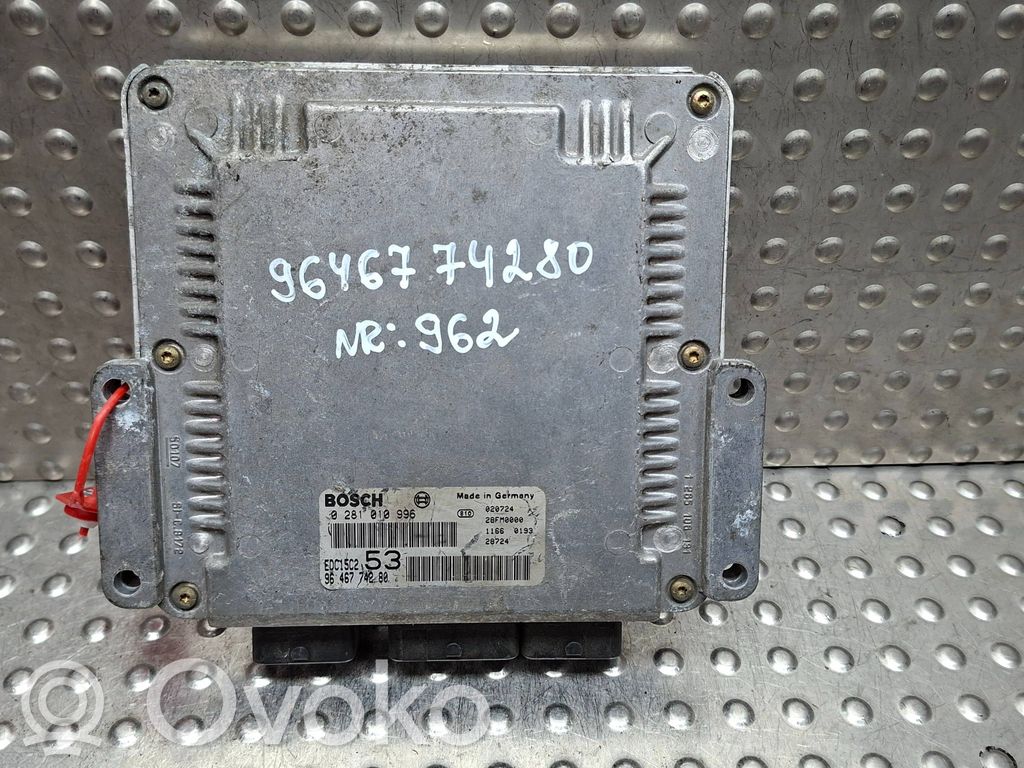 Citroen Xsara Picasso Unitate/modul de control motor 