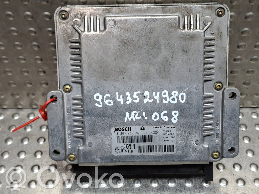 Peugeot 206 Engine control unit/module 