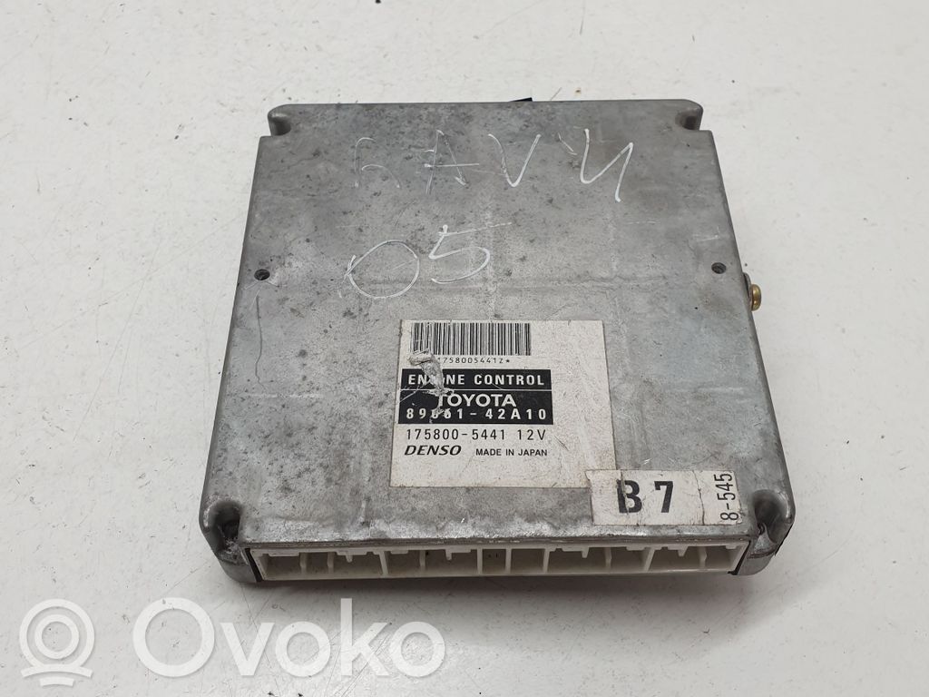 Toyota RAV 4 (XA20) Engine control unit/module 