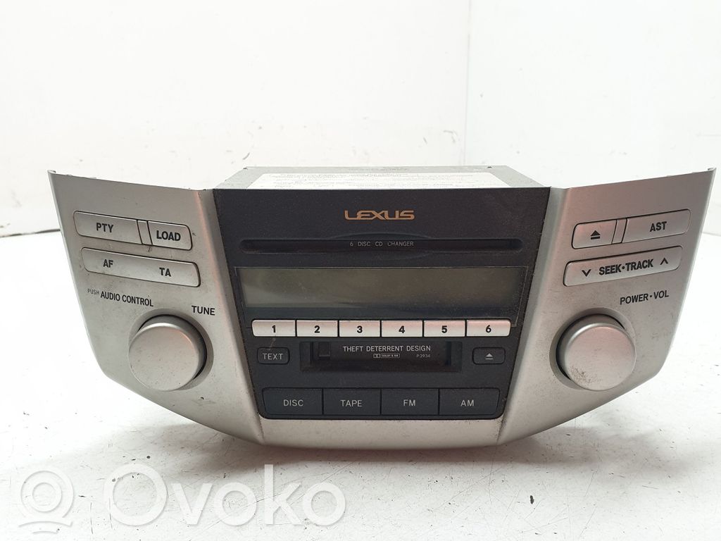 Lexus RX 330 - 350 - 400H Unitate principală radio/CD/DVD/GPS 