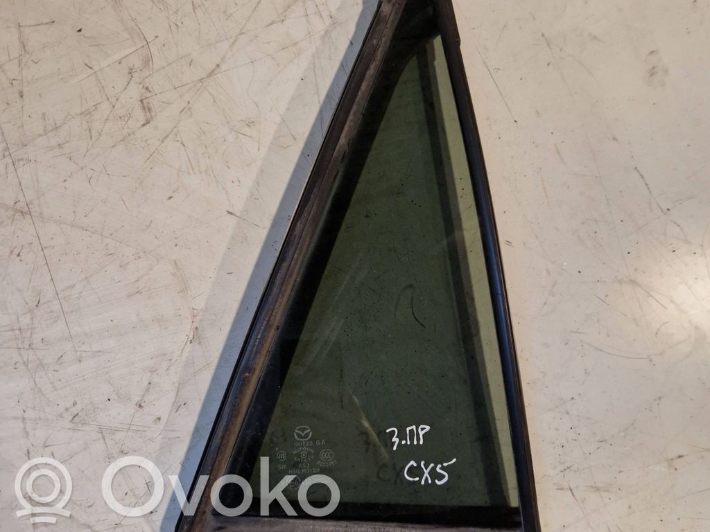 Mazda CX-5 Rear vent window glass 