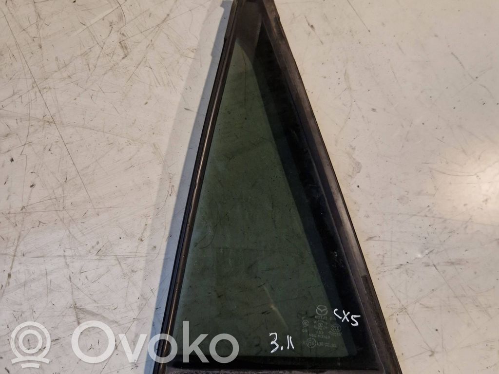 Mazda CX-5 Rear vent window glass 
