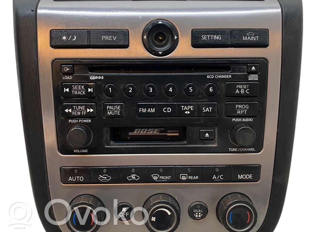 Nissan Murano Z50 Panel / Radioodtwarzacz CD/DVD/GPS 