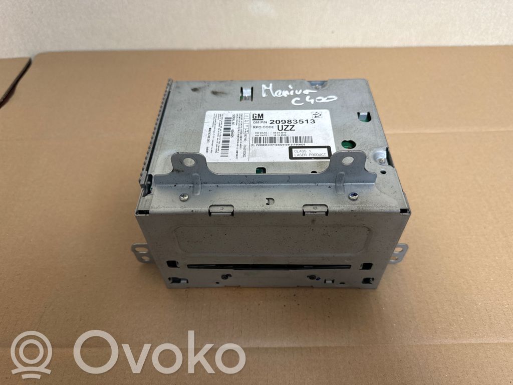 Opel Meriva B Unidad delantera de radio/CD/DVD/GPS 