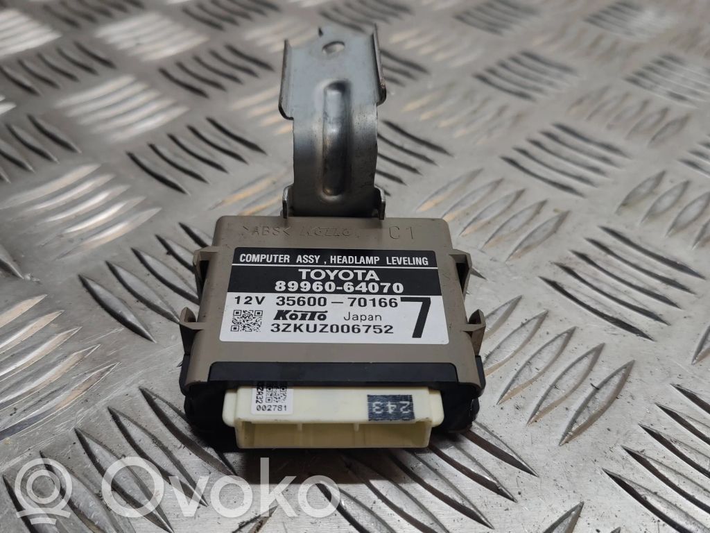 Toyota Verso Other control units/modules 