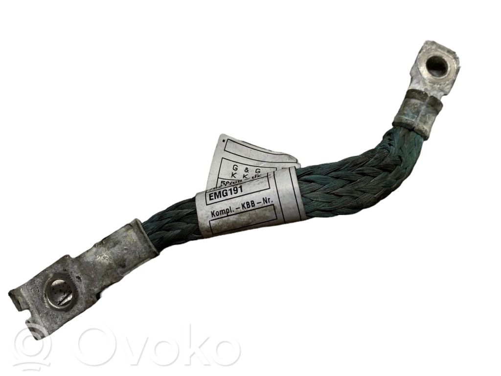 BMW 3 F30 F35 F31 Cablu cu bornă negativă (baterie) 