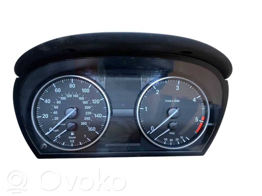 BMW 3 E92 E93 Vitezometru (grup de instrumente) 